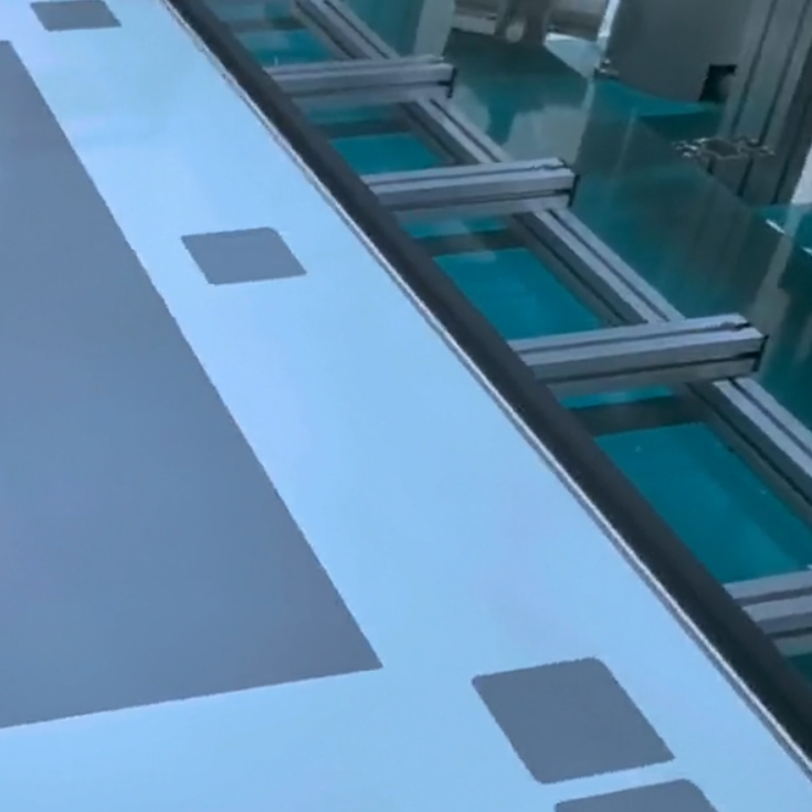 Automated Glue Dispensing Robot Smart Mirror Base Adhesive Application