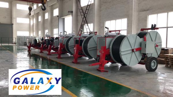 Linha de transmissão extrator do cabo de 138 quilovolts Opgw do equipamento de 4 toneladas