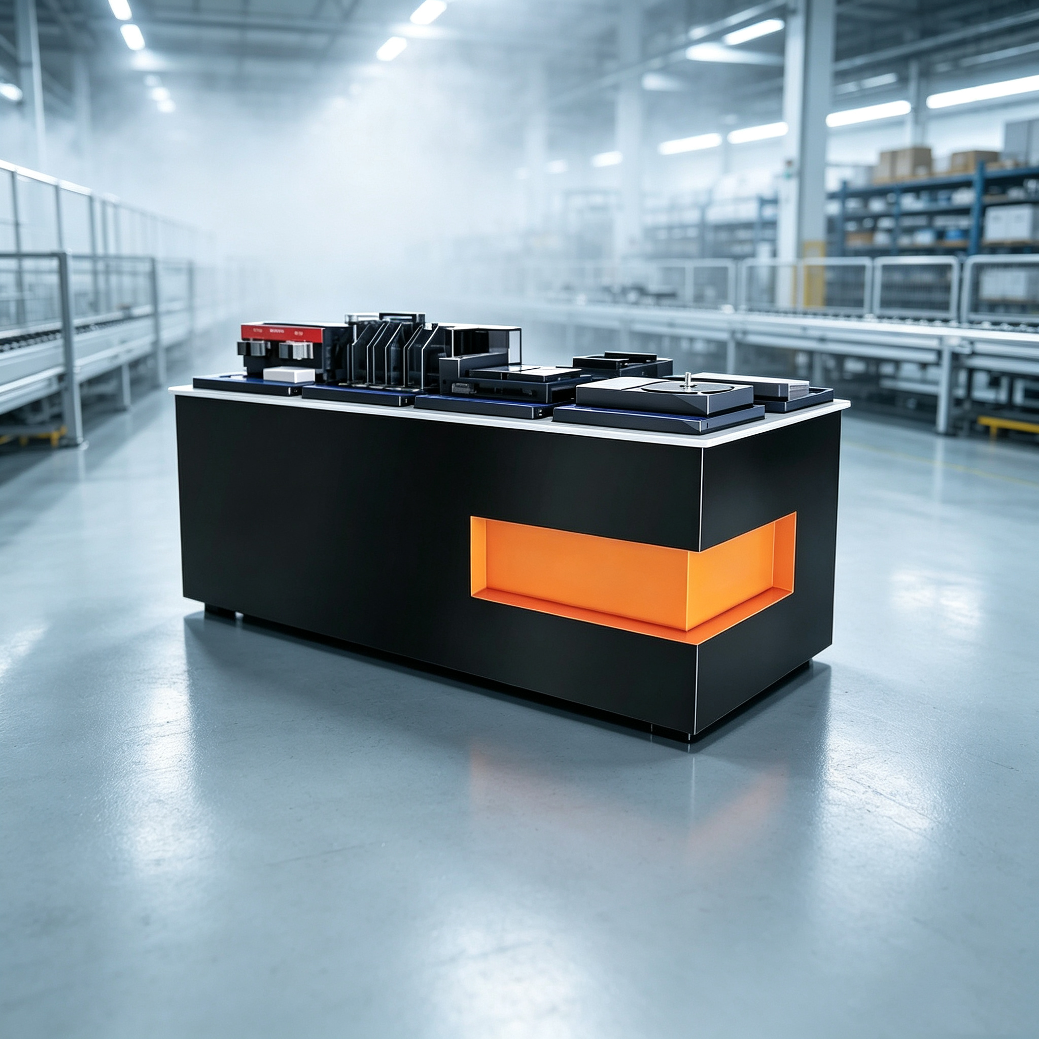 Door and Window Terminal Guide Profiles Demonstration Testing Station Window Performance Demo Bench Showroom Display Counter