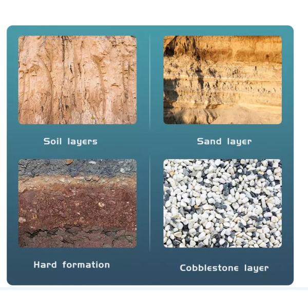 Crawler 500M 1220r/Min машины водяной скважины GXY-360 сверля