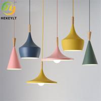Décoration nordique en aluminium de la lumière E26 de pendant d'hôtel d'intérieur