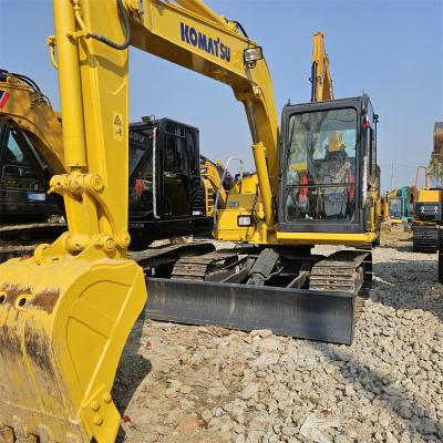 Komatsu PC70 7t Equipamento usado de escavadeira original de segunda mão