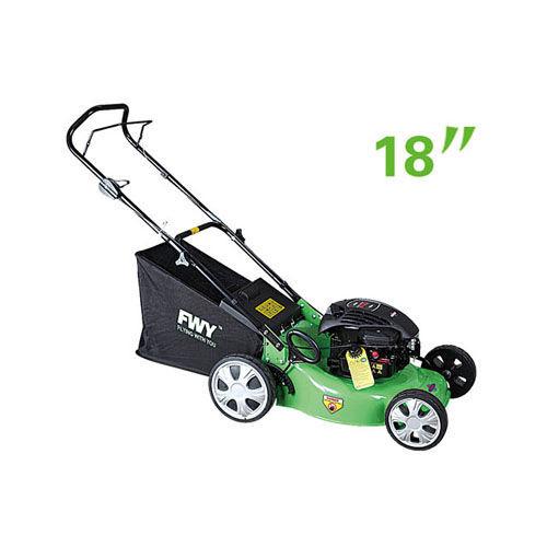 Simple structure gasoline Petrol garden lawn mower 18 Inch Hand push