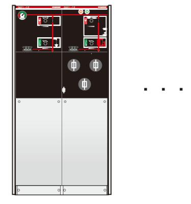 Reliable Gis Switchgear , Medium Voltage Switchgear 630A Rated Current