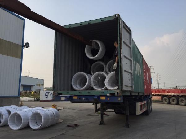 Fio de aço galvanizado de alta elasticidade