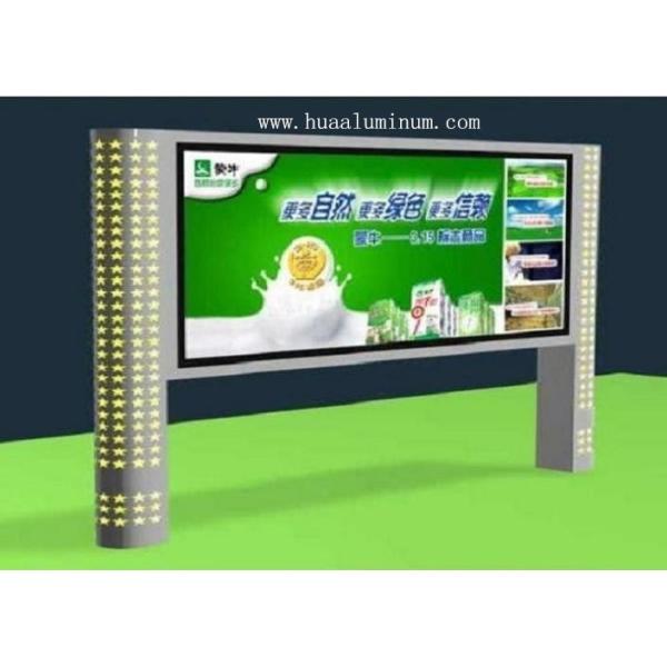 ASTM 6mm Signage Aluminum Composite Panel 1550mm Anodized Surface