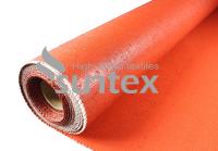 Tissu enduit de silicone à hautes températures ignifuge de fibre de verre pour la couverture de soudure