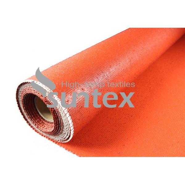 Prenda impermeable revestida Oilproof del paño de la fibra de vidrio de la goma de silicona de alta resistencia