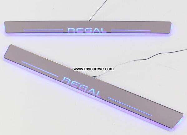Buick Regal auto door safety lights led moving specail scuff light for car