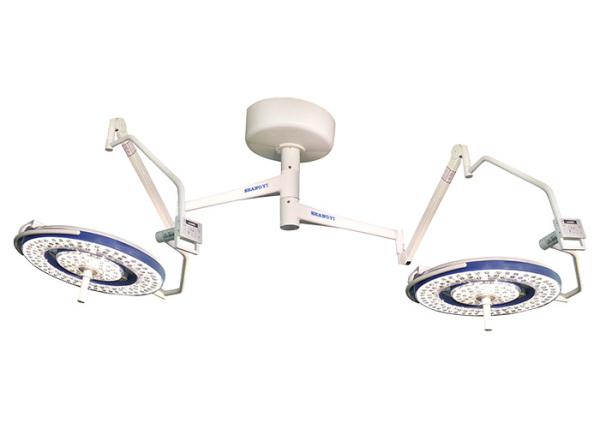 A sala de operações do diodo emissor de luz ilumina a lâmpada cirúrgica, abóbada médica do dobro do equipamento de iluminação