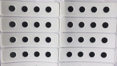 das cintas plásticas adesivas de Velcro do material desportivo de 0.05mm faixa de grande resistência da gestão