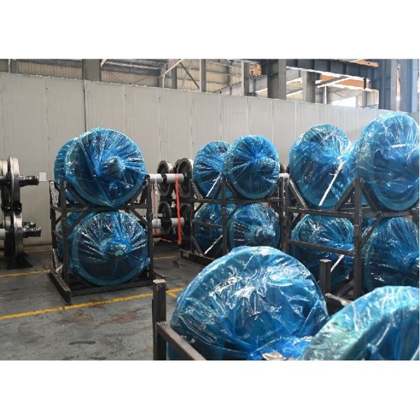 Customized Wheel Size Railway Wheelset with 5 Years Warranty and Roller Bearing for Locomotives