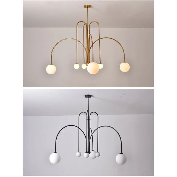 Nordic Minimalist Pendant Light for Living Room Restaurant Lamp（WH-AP-668）
