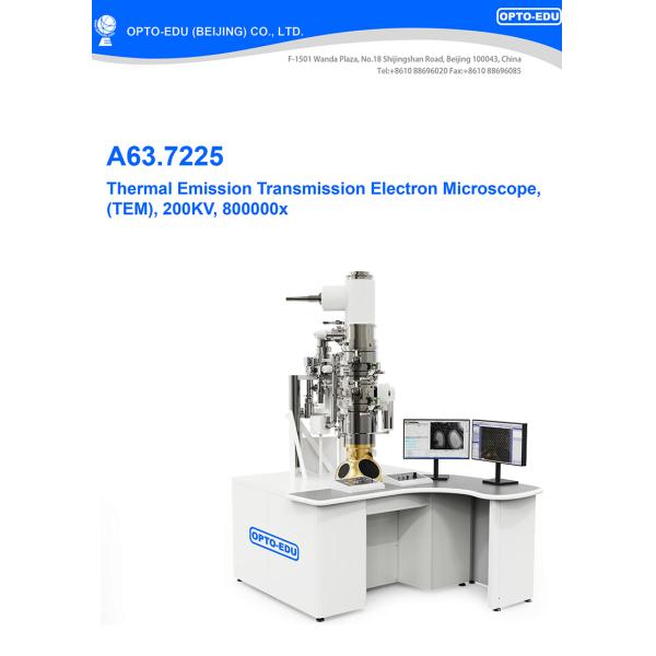 OPTO-EDU A63.7225 Thermal Emission Transmission Electron Microscope 200KV 800000x