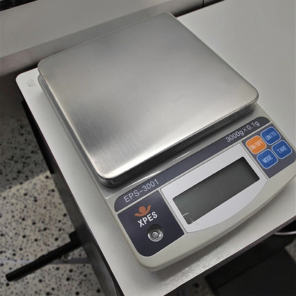 1201P Precision 2000g Capacity Digital Scale for Laboratories 0.1g Accuracy Stainless Steel ABS Bench Scale LCD Display ODM/OEM