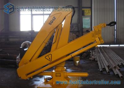 Folding Arm 4 Ton Crane Mounted Truck 9400mm Max Working Radius