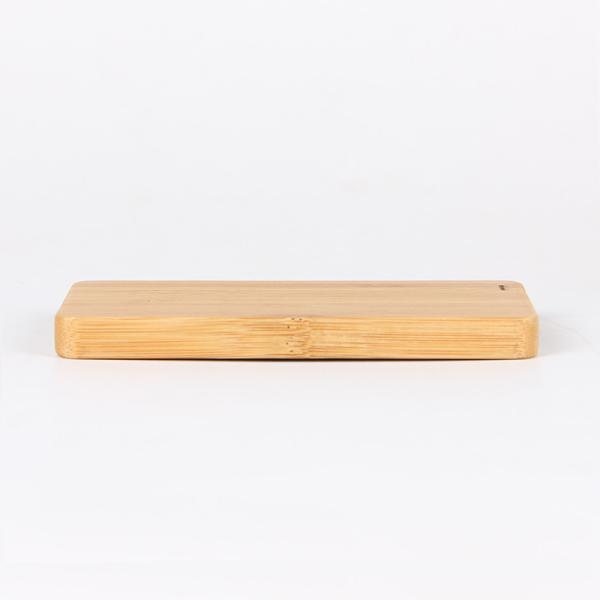 Bamboo Texture Slim 6000mAh Wood Personalized Power Bank Charger Single USB Port Type