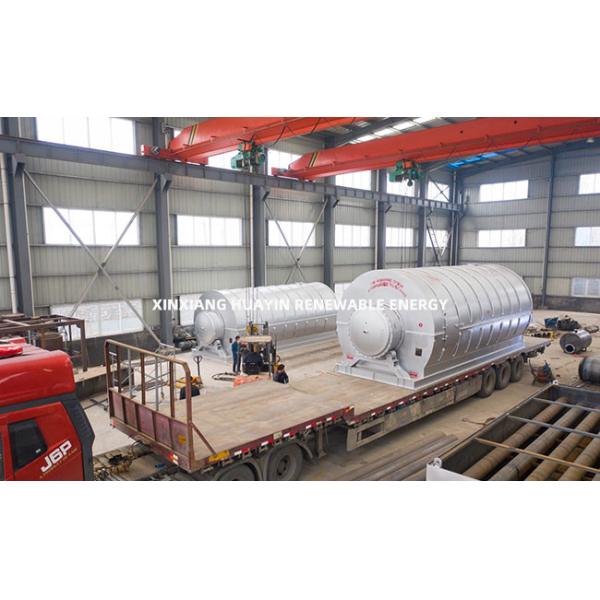 Waste Tyre Small Pyrolysis Plant 2 Ton With CE ISO