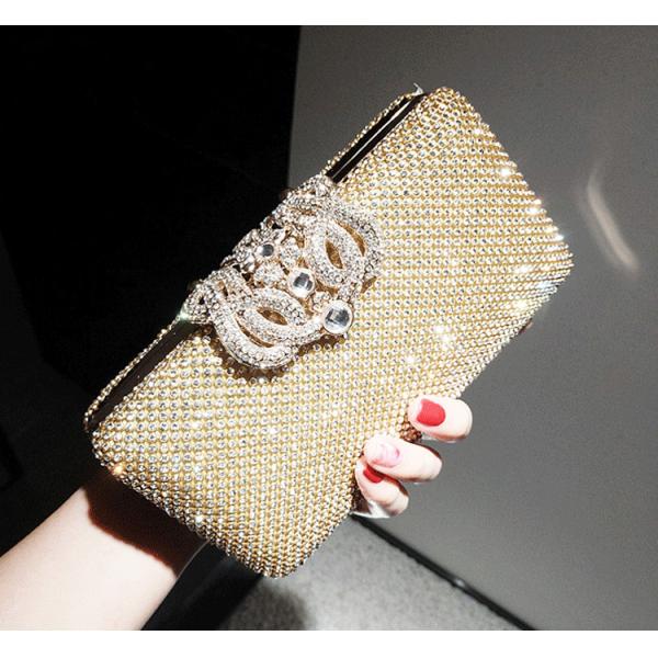New bride's wedding bag diamond lady versatile banquet clutch evening dress bags