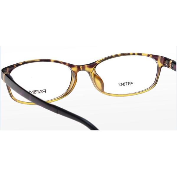 Oval Ultra Lightweight Eyeglass Frames Food Contact Material Young Generation