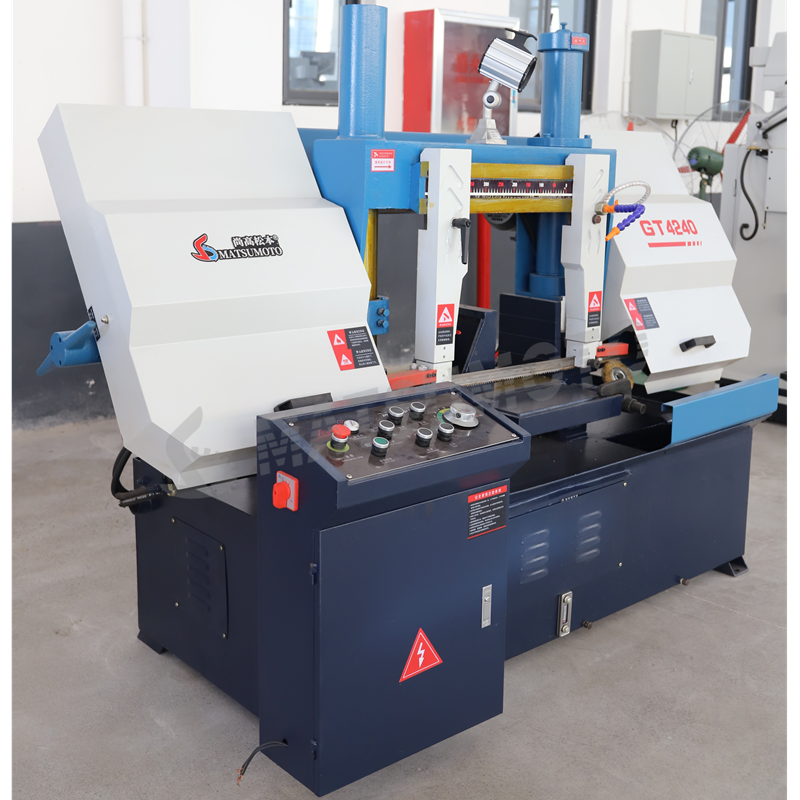 Hydraulic Control GT4240 Industrial Metal Cutting Bandsaw Double Column 19-86m/Min