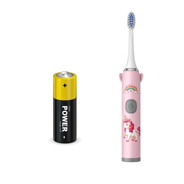 USB Charge Kids Children Toothbrush Electric Soft Bristles ODM Service With Size Is 5.5*19.5*3 cm And Weight Is 41 Gram