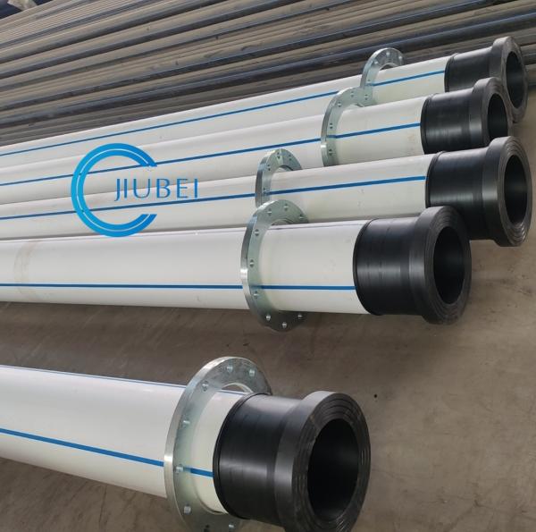 White Black Co Extruded PN10 ISO4427 HDPE Pipe With Excellent Corrosion Resistance