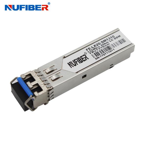 155Mb/s SFP Transceiver Multi Mode duplex LC connector 2km 850nm/1310nm with DDM Function