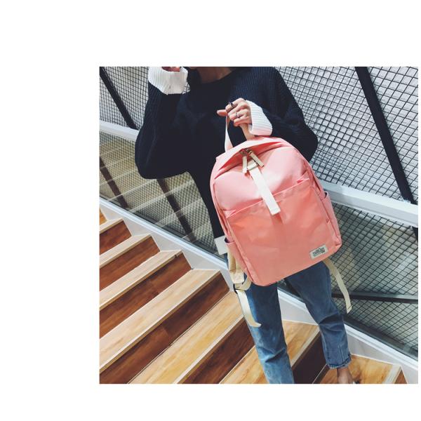 Waterproof Backpack College Students Canvas Bag For Men and Women Fashion Travel Bag
