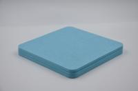 Fabrica Material de buena calidad 100% de fibra de poliéster Panel acústico de insonorización Panel acústico para pared