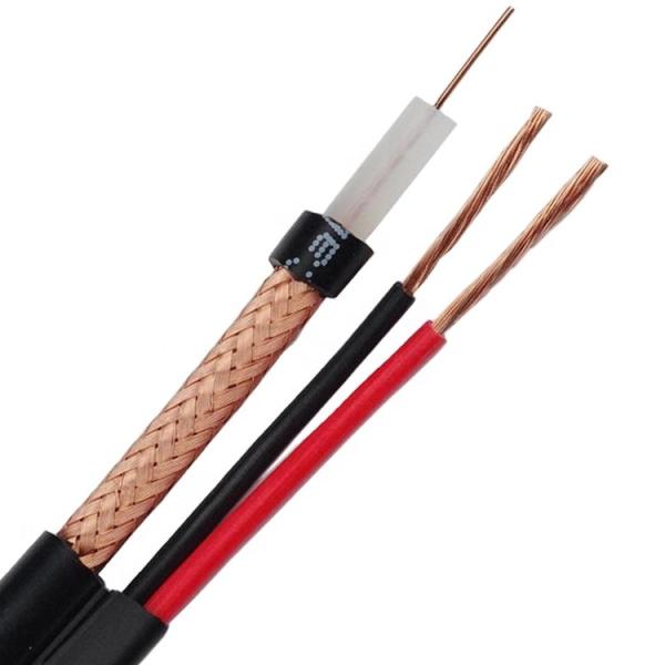 Cabo coaxial da tevê de Al Foil Pure Copper CCS RG59 2C, cabo coaxial para o Internet