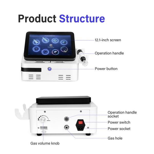 2025 Newest 11 in 1 Skin Lifting Hair Care Acne Treatment Hot & Cold Plasmasings Machine
