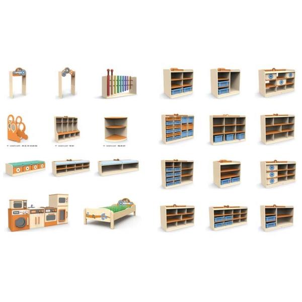 Мебель школы детского сада студента 2-12 лет старой Колорфаст рекламы