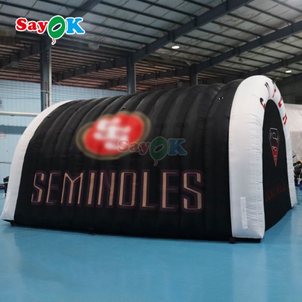 Portable Inflatable Event Tunnel with Custom Logo Printed and Durable 210D Oxford Cloth for Outdoor Sports