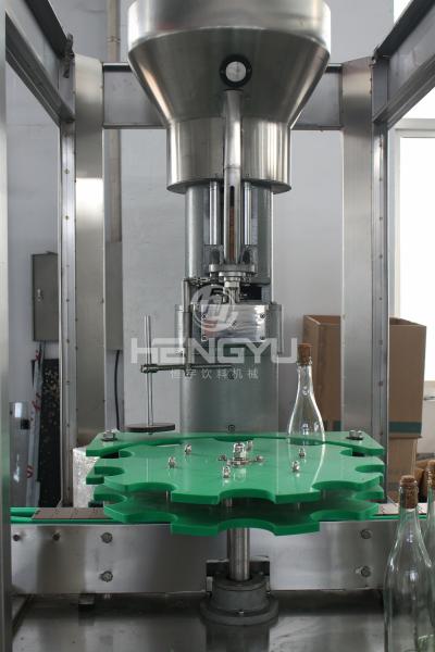 Hengyu OEM Rotary Capping Machine/wine champagne Bottle Cork Corking Corker Machine/maquina Taponadora Llenado