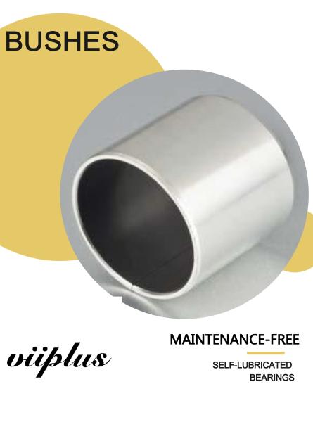 Chemical Valve 316 Stainless Steel Bushings , Steel Backed Bronze Bushing