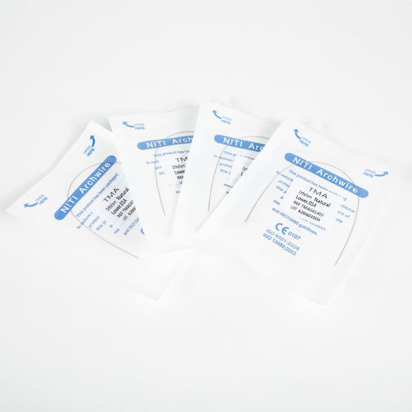 Precision ALS Orthodontic Accessory Natural TMA Round Wires 0.012/14/16/18/20 for Dentistry
