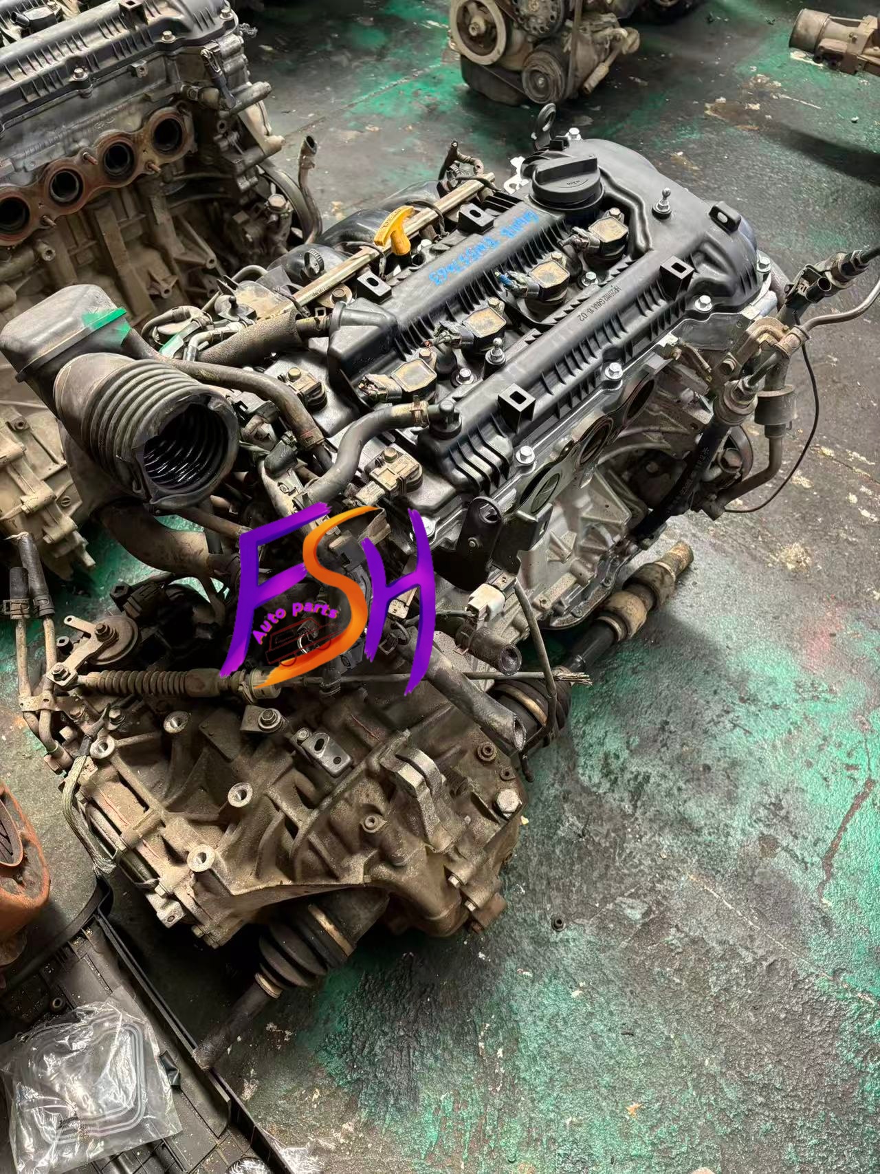 Good Quality G4NB 4 Cylinder Amercian Used Gasoline Engine Assembly