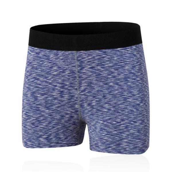 Elastic High Waistband Wicking Wholesale Women Running Sports Yoga Shorts
