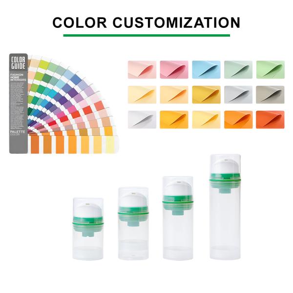 50ml Transparent Food-Grade PP Foam Pump Bottle for Cosmetics