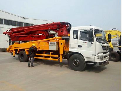 Flexible Easy Control Concrete Pump Truck 21m/25m/29m Fast Operation