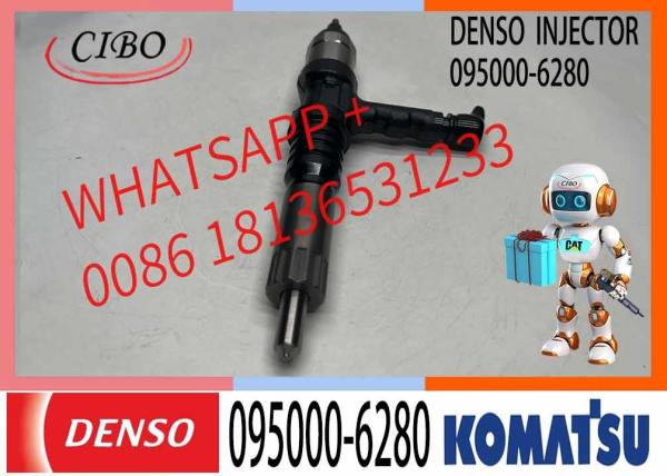 Injetor de combustível para motores a diesel de alta qualidade 095000-6280 / 6219-11-3100 Para Komatsu PC400-8/650-8R/450-7