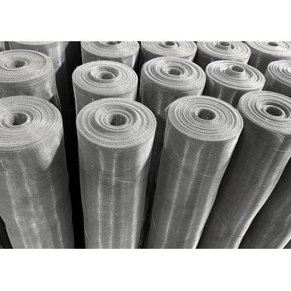 Square Aluminum Woven Wire Mesh 14x14 0.50mm Diameter Anti Alkali