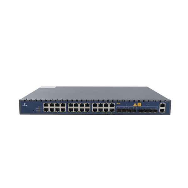 Ethernet 24 Port Layer 3 Managed Switch Gigabit 35W RJ45 / SFP Combo