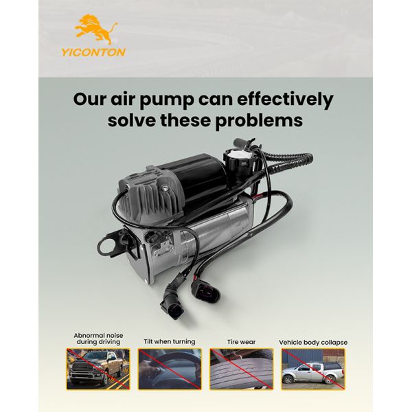 4L0698007A Air Suspension Compressor Compatible with Audi Q7 2006-2015 Models