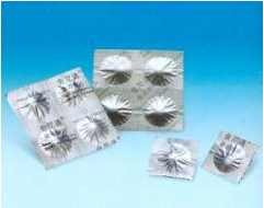 Double Soft Aluminum Foil OP / AL / PE Composite Strip Blister Packaging Materials