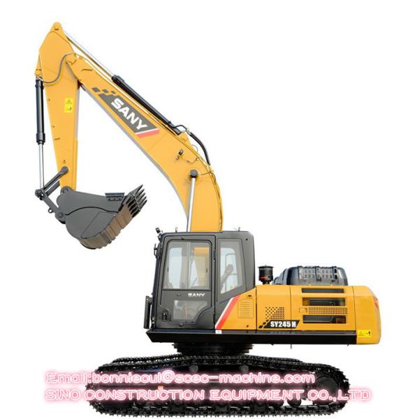Medium SY245H 25 Ton Hydraulic Crawler Excavator