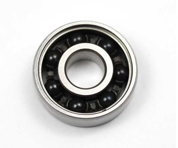 Rigid  8mm Hybrid Ceramic Bearings 8 * 22 * 7mm With Si3N4 Balls Chemical Resistance