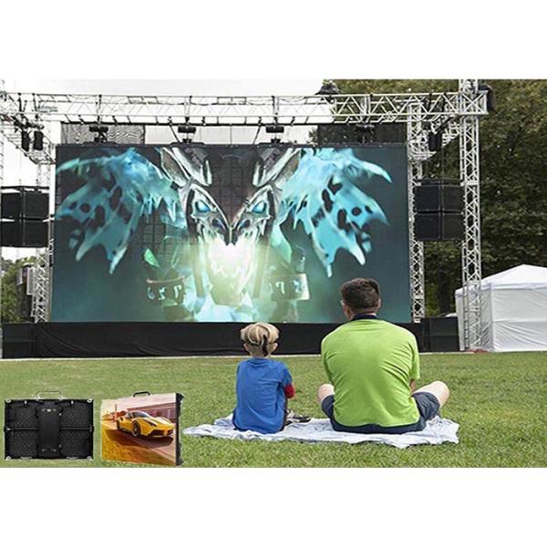 Waterproof IP65 Full Color Outdoor LED Display SMD P5.95mm Rental Application