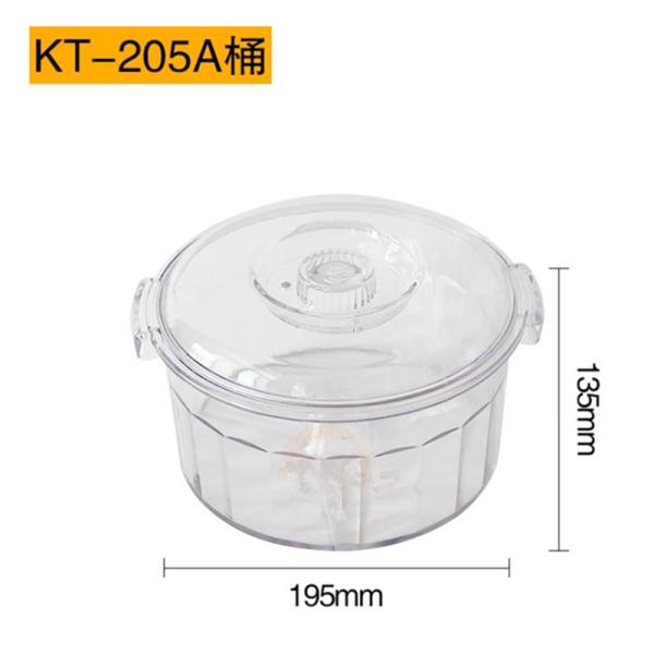 KT-205A Magnetic Tumbler Polishing Machine 2800RPM 370W